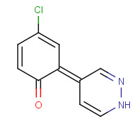1354786-58-5 (6E)-4-chloro-6-(1H-pyridazin-4-ylidene)cyclohexa-2,4-dien-1-one chemical structure