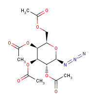 13992-26-2 [(2R,3S,4S,5R,6R)-3,4,5-triacetyloxy-6-azidooxan-2-yl]methyl acetate chemical structure