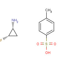 143062-84-4 (1R,2S)-2-fluorocyclopropan-1-amine;4-methylbenzenesulfonic acid chemical structure