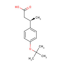 209679-18-5 (3R)-3-[4-[(2-methylpropan-2-yl)oxy]phenyl]butanoic acid chemical structure