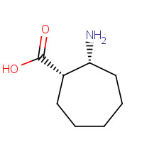 755749-93-0 (1S,2R)-2-aminocycloheptane-1-carboxylic acid chemical structure