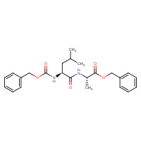 17664-94-7 benzyl (2S)-2-[[(2S)-4-methyl-2-(phenylmethoxycarbonylamino)pentanoyl]amino]propanoate chemical structure