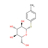 1152-39-2 (2R,3S,4S,5R,6S)-2-(hydroxymethyl)-6-(4-methylphenyl)sulfanyloxane-3,4,5-triol chemical structure