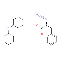 79410-36-9 (2S)-2-azido-3-phenylpropanoic acid;N-cyclohexylcyclohexanamine chemical structure