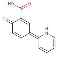 23380-75-8 (3Z)-6-oxo-3-(1H-pyridin-2-ylidene)cyclohexa-1,4-diene-1-carboxylic acid chemical structure
