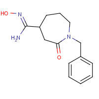1374300-60-3 1-benzyl-N'-hydroxy-2-oxoazepane-4-carboximidamide chemical structure