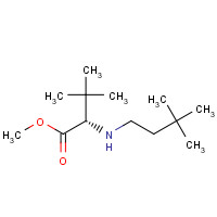 1052703-81-7 methyl (2S)-2-(3,3-dimethylbutylamino)-3,3-dimethylbutanoate chemical structure