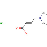 98548-81-3 (E)-4-(dimethylamino)but-2-enoic acid;hydrochloride chemical structure