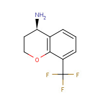 1145685-65-9 (4R)-8-(trifluoromethyl)-3,4-dihydro-2H-chromen-4-amine chemical structure
