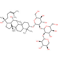 155683-00-4 (2S,3R,4S,5R)-2-[(2S,3R,4S,5S,6R)-2-[(2R,3R,4S,5S,6R)-4,5-dihydroxy-2-[[(3S,5R,8R,9R,10R,12R,13R,14R,17S)-12-hydroxy-17-[(2R)-2-hydroxy-6-methylhept-5-en-2-yl]-4,4,8,10,14-pentamethyl-2,3,5,6,7,9,11,12,13,15,16,17-dodecahydro-1H-cyclopenta[a]phenanthren-3 chemical structure