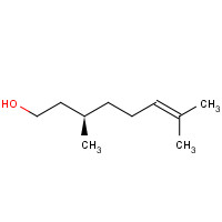 1117-61-9 (3R)-3,7-dimethyloct-6-en-1-ol chemical structure