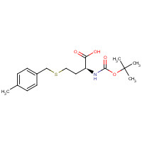 201419-15-0 (2S)-4-[(4-methylphenyl)methylsulfanyl]-2-[(2-methylpropan-2-yl)oxycarbonylamino]butanoic acid chemical structure