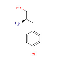 58889-64-8 4-[(2R)-2-amino-3-hydroxypropyl]phenol chemical structure