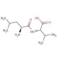 13588-95-9 (2S)-2-[[(2S)-2-amino-4-methylpentanoyl]amino]-3-methylbutanoic acid chemical structure