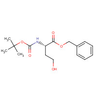 105183-60-6 benzyl (2S)-4-hydroxy-2-[(2-methylpropan-2-yl)oxycarbonylamino]butanoate chemical structure