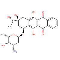 86189-66-4 (7S,9S)-7-[(2R,4S,5S,6S)-4-amino-5-hydroxy-6-methyloxan-2-yl]oxy-6,9,11-trihydroxy-9-[(1S)-1-hydroxyethyl]-8,10-dihydro-7H-tetracene-5,12-dione chemical structure