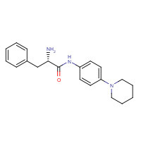 663948-79-6 (2S)-2-amino-3-phenyl-N-(4-piperidin-1-ylphenyl)propanamide chemical structure