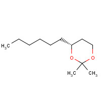 139008-44-9 (4R)-4-hexyl-2,2-dimethyl-1,3-dioxane chemical structure