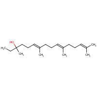 70851-60-4 (6E,10E)-3,7,11,15-tetramethylhexadeca-6,10,14-trien-3-ol chemical structure