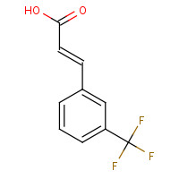 67801-07-4 (E)-3-[3-(trifluoromethyl)phenyl]prop-2-enoic acid chemical structure