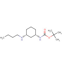 1268520-51-9 tert-butyl N-[(1S,3R)-3-(butylamino)cyclohexyl]carbamate chemical structure