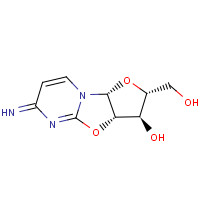 31698-14-3 (2R,3R,3aS,9aR)-2-(hydroxymethyl)-6-imino-2,3,3a,9a-tetrahydrofuro[1,2][1,3]oxazolo[3,4-a]pyrimidin-3-ol chemical structure