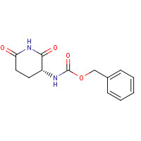 179915-11-8 benzyl N-[(3R)-2,6-dioxopiperidin-3-yl]carbamate chemical structure