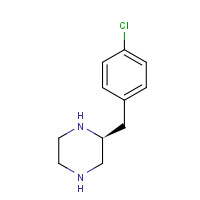 612502-41-7 (2S)-2-[(4-chlorophenyl)methyl]piperazine chemical structure