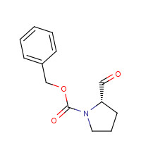 71461-30-8 benzyl (2S)-2-formylpyrrolidine-1-carboxylate chemical structure