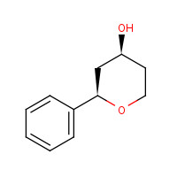 82110-16-5 (2R,4S)-2-phenyloxan-4-ol chemical structure