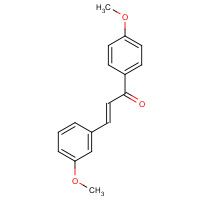 52182-14-6 (E)-3-(3-methoxyphenyl)-1-(4-methoxyphenyl)prop-2-en-1-one chemical structure