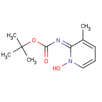 199296-32-7 tert-butyl (NZ)-N-(1-hydroxy-3-methylpyridin-2-ylidene)carbamate chemical structure