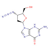 66323-46-4 2-amino-9-[(2R,4S,5S)-4-azido-5-(hydroxymethyl)oxolan-2-yl]-3H-purin-6-one chemical structure