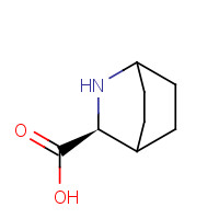 109583-12-2 (2S)-3-azabicyclo[2.2.2]octane-2-carboxylic acid chemical structure