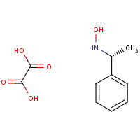 118743-81-0 oxalic acid;N-[(1R)-1-phenylethyl]hydroxylamine chemical structure