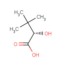 21641-92-9 (2S)-2-hydroxy-3,3-dimethylbutanoic acid chemical structure