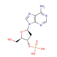 15731-72-3 [(2R,3S,5R)-5-(6-aminopurin-9-yl)-2-(hydroxymethyl)oxolan-3-yl] dihydrogen phosphate chemical structure