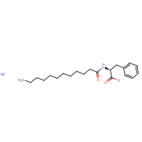37869-82-2 sodium;(2S)-2-(dodecanoylamino)-3-phenylpropanoate chemical structure