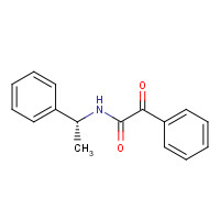 10549-15-2 2-oxo-2-phenyl-N-[(1R)-1-phenylethyl]acetamide chemical structure