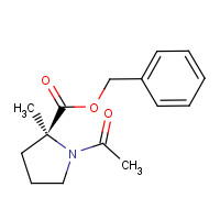 1268519-84-1 benzyl (2S)-1-acetyl-2-methylpyrrolidine-2-carboxylate chemical structure