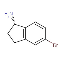 903557-29-9 (1S)-5-bromo-2,3-dihydro-1H-inden-1-amine chemical structure