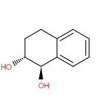 57496-61-4 (1R,2R)-1,2,3,4-tetrahydronaphthalene-1,2-diol chemical structure