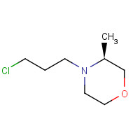 1049809-90-6 (3S)-4-(3-chloropropyl)-3-methylmorpholine chemical structure