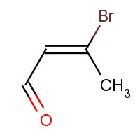 33603-83-7 (E)-3-bromobut-2-enal chemical structure