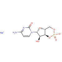 54925-33-6 sodium;1-[(4aR,6R,7R,7aS)-7-hydroxy-2-oxido-2-oxo-4a,6,7,7a-tetrahydro-4H-furo[3,2-d][1,3,2]dioxaphosphinin-6-yl]-4-aminopyrimidin-2-one chemical structure
