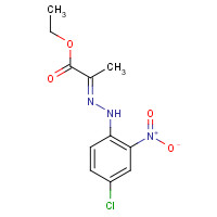 1394078-27-3 ethyl (2E)-2-[(4-chloro-2-nitrophenyl)hydrazinylidene]propanoate chemical structure