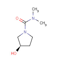 1315054-87-5 (3R)-3-hydroxy-N,N-dimethylpyrrolidine-1-carboxamide chemical structure
