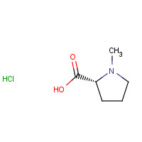 702710-17-6 (2R)-1-methylpyrrolidine-2-carboxylic acid;hydrochloride chemical structure