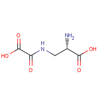5302-45-4 (2S)-2-amino-3-(oxaloamino)propanoic acid chemical structure