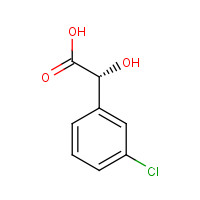 61008-98-8 (2R)-2-(3-chlorophenyl)-2-hydroxyacetic acid chemical structure
